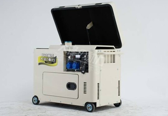万城镇科克8kw小型柴油发电机组