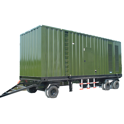 万城镇会议移动集装箱型发电机组电站
