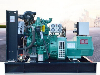 万城镇全新上柴50kw大型柴油发电机组